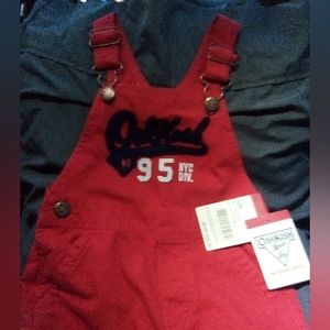 Oshkosh BRAND NEW W/TAGS 18mon. Overalls
